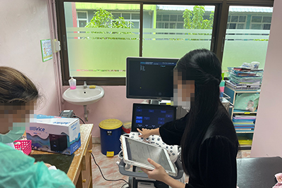 ส่งมอบและอบรมการใช้งาน Ultrasound โรงพยาบาลกงหรา