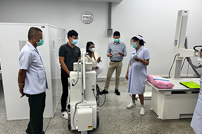 ส่งมอบเครื่อง Mobile X-ray ณ โรงพยาบาลค่ายเสนาณรงค์